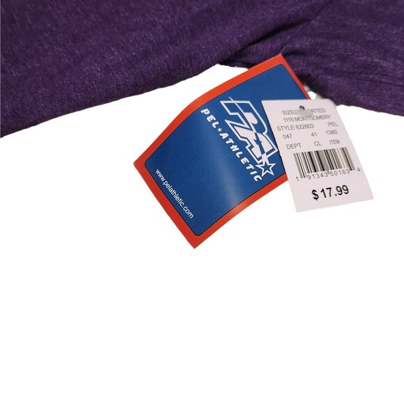 Montgomery High School Bears Purple Sports Tee Shirt Size XSmall - Picture 4 of 5